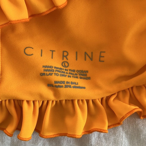 Citrine Swim Euc Citrine Brand Bikini Worn Only Once And No Longer